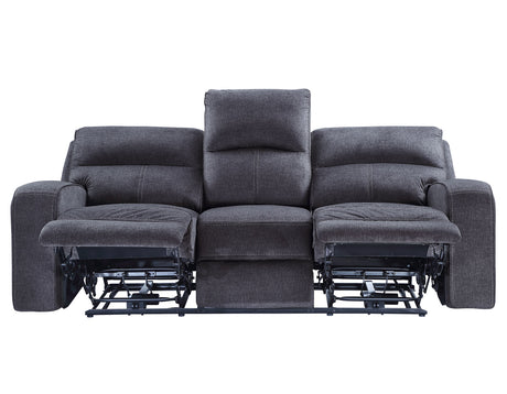 Lovell Charcoal Power Reclining Sofa from Steve Silver - Luna Furniture