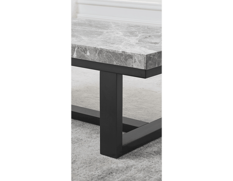Artemis Gray Marble Top Sofa Table from Steve Silver - Luna Furniture