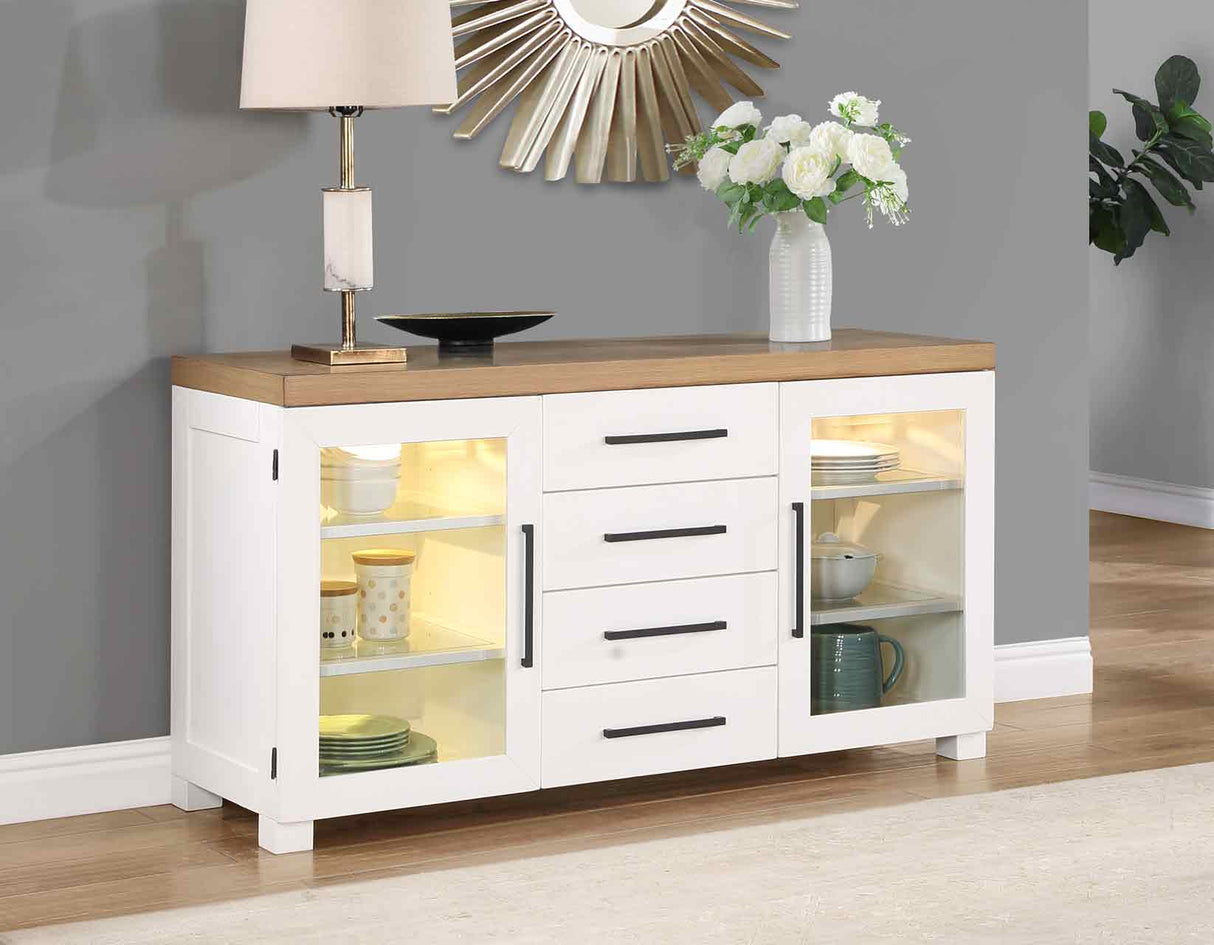 Magnolia Two-Tone Dining Room Set from Steve Silver - Luna Furniture