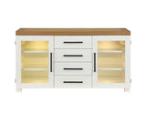 Magnolia Two-Tone Dining Room Set from Steve Silver - Luna Furniture