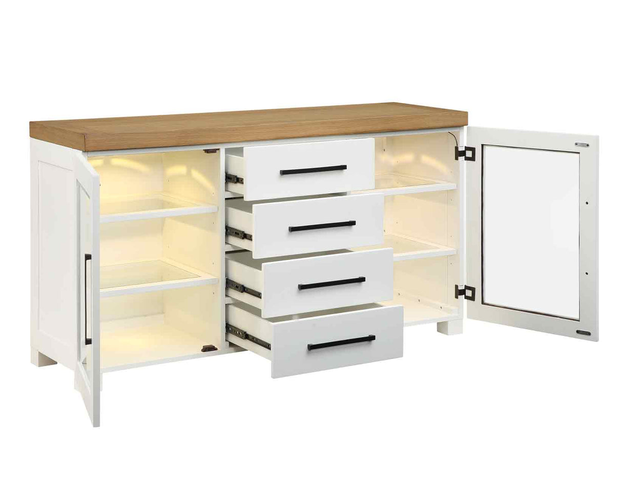 Magnolia Two-Tone Dining Room Set from Steve Silver - Luna Furniture