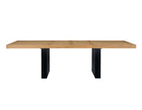 Magnolia Oak/Black 5-Piece 72-108-inch Dining Set from Steve Silver - Luna Furniture