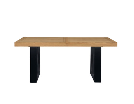 Magnolia Oak/Black 5-Piece 72-108-inch Dining Set from Steve Silver - Luna Furniture