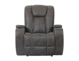 Marlow Charcoal Manual Recliner from Steve Silver - Luna Furniture