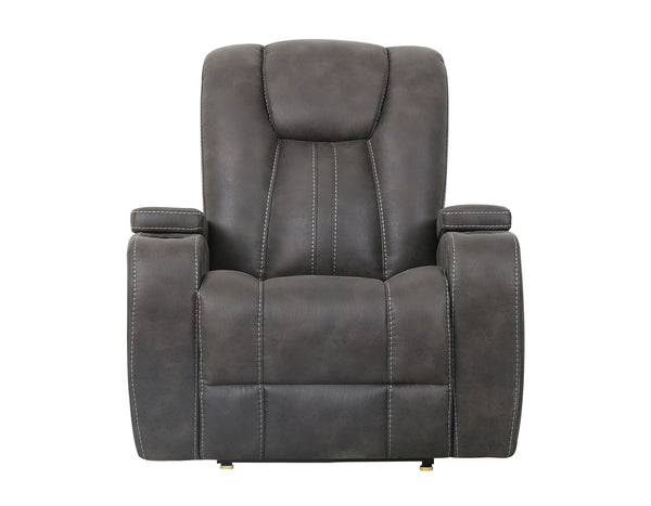 Marlow Charcoal Manual Recliner