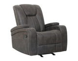Marlow Charcoal Manual Recliner from Steve Silver - Luna Furniture