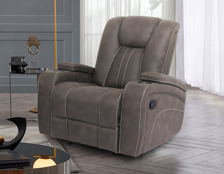 Marlow Sand Manual Recliner from Steve Silver - Luna Furniture