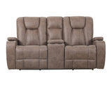 Marlow Sand Manual Reclining Loveseat from Steve Silver - Luna Furniture