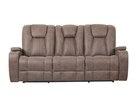 Marlow Sand Manual Reclining Sofa from Steve Silver - Luna Furniture