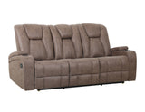 Marlow Sand Manual Reclining Sofa from Steve Silver - Luna Furniture