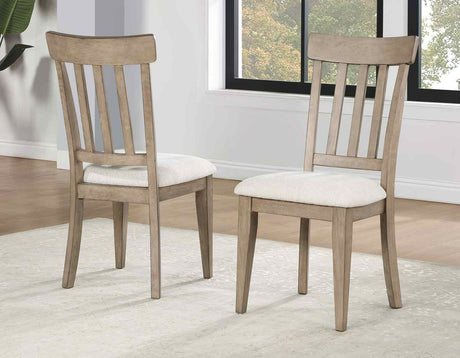 Napa 5-Piece 72-108-inch Dining Set, Sand(Table & 4 Side Chairs) from Steve Silver - Luna Furniture