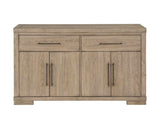 Napa Weathered Sand Dining Room Set from Steve Silver - Luna Furniture