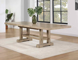 Napa 5-Piece 72-108-inch Dining Set, Sand(Table & 4 Side Chairs) from Steve Silver - Luna Furniture
