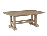 Napa 5-Piece 72-108-inch Dining Set, Sand(Table & 4 Side Chairs) from Steve Silver - Luna Furniture
