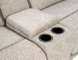Olsen 6-Piece Dual-Power Zero-Gravity Reclining Sectional, Dove from Steve Silver - Luna Furniture