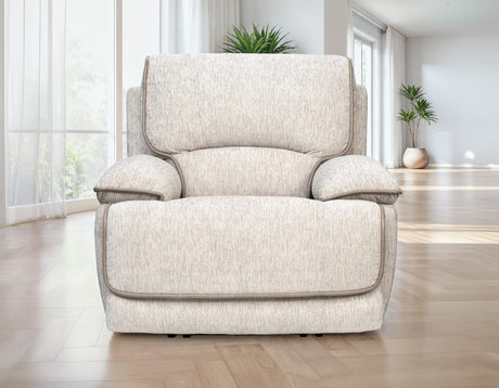 Olsen Dual-Power Zero-Gravity Recliner, Dove from Steve Silver - Luna Furniture