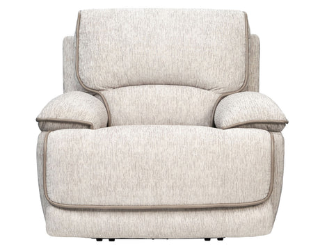 Olsen 3-Piece Dual-Power Reclining Set, Dove – Sofa, Loveseat, Recliner from Steve Silver - Luna Furniture