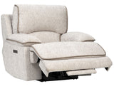 Olsen Dual-Power Zero-Gravity Recliner, Dove from Steve Silver - Luna Furniture