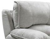 Olsen 3-Piece Dual-Power Reclining Set, Silver – Sofa, Loveseat, Recliner from Steve Silver - Luna Furniture