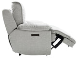 Olsen 3-Piece Dual-Power Reclining Set, Silver – Sofa, Loveseat, Recliner from Steve Silver - Luna Furniture