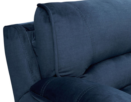 Olsen Dual-Power Zero-Gravity Recliner, Indigo from Steve Silver - Luna Furniture
