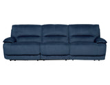 Olsen 3-Piece Dual-Power Zero-Gravity Modular Reclining Sofa, Indigo from Steve Silver - Luna Furniture