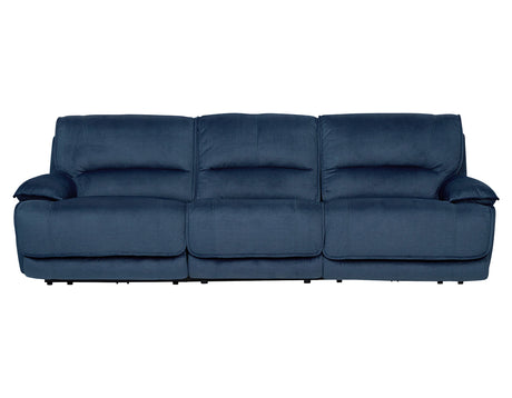 Olsen 3-Piece Dual-Power Zero-Gravity Modular Reclining Sofa, Indigo from Steve Silver - Luna Furniture