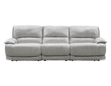 Olsen 3-Piece Dual-Power Zero-Gravity Modular Reclining Sofa, Silver from Steve Silver - Luna Furniture