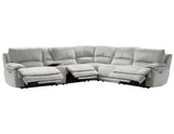 Olsen 6-Piece Dual-Power Zero-Gravity Reclining Sectional, Silver from Steve Silver - Luna Furniture