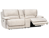 Olsen 3-Piece Dual-Power Zero-Gravity Modular Reclining Console Loveseat, Dove from Steve Silver - Luna Furniture
