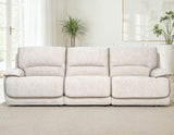 Olsen 3-Piece Dual-Power Zero-Gravity Modular Reclining Sofa, Dove from Steve Silver - Luna Furniture