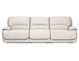Olsen 3-Piece Dual-Power Zero-Gravity Modular Reclining Sofa, Dove from Steve Silver - Luna Furniture
