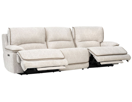 Olsen 3-Piece Dual-Power Zero-Gravity Modular Reclining Sofa, Dove from Steve Silver - Luna Furniture