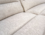 Olsen 3-Piece Dual-Power Zero-Gravity Modular Reclining Console Loveseat, Dove from Steve Silver - Luna Furniture