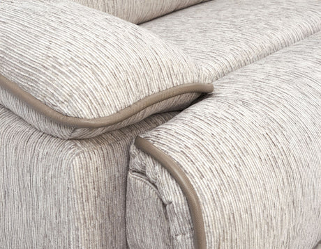 Olsen 3-Piece Dual-Power Reclining Set, Dove – Sofa, Loveseat, Recliner from Steve Silver - Luna Furniture