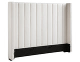 Pearson Queen Bed, Cream Bouclé $489.00 from Steve Silver - Luna Furniture
