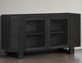Reid 60″ Server, Black Finish from Steve Silver - Luna Furniture