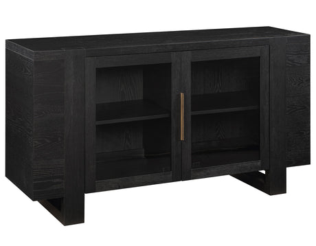 Reid 60″ Server, Black Finish from Steve Silver - Luna Furniture