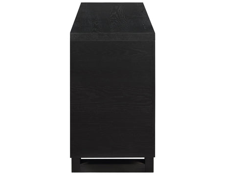 Reid 60″ Server, Black Finish from Steve Silver - Luna Furniture
