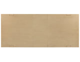 Reid 77-95″ Dining Table with 18″ Leaf, Sand Finish from Steve Silver - Luna Furniture