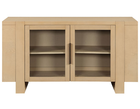 Reid 60″ Server, Sand Finish from Steve Silver - Luna Furniture