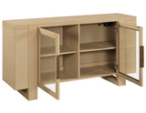 Reid 60″ Server, Sand Finish from Steve Silver - Luna Furniture