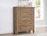 Riverdale Driftwood 4-Piece King Storage Platform Bedroom Set from Steve Silver - Luna Furniture
