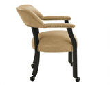 Rylie 6-Piece Game Dining Set, Black Finish from Steve Silver - Luna Furniture