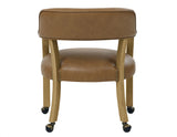 Rylie 6-Piece Game Dining Set, Natural Finish from Steve Silver - Luna Furniture