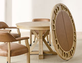 Rylie 6-Piece Game Dining Set, Natural Finish from Steve Silver - Luna Furniture