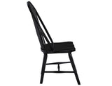Sommerset Solid Wood Black Modern Windsor Chair, Set of 2 from Steve Silver - Luna Furniture