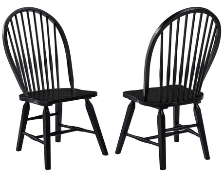 Sommerset 5-Piece 64-96″ Windsor Dining Set from Steve Silver - Luna Furniture
