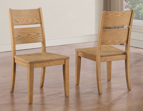 Sommerset Solid Wood Ladder Back Side Chair, Set of 2 from Steve Silver - Luna Furniture