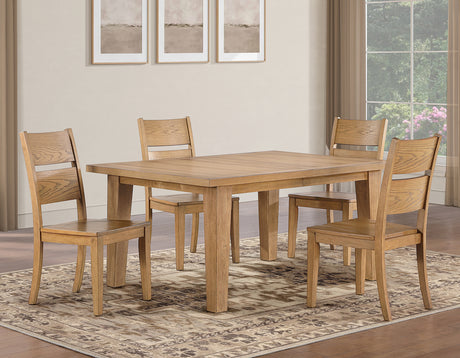 Sommerset 5-Piece 64-96″ Ladder Back Dining Set from Steve Silver - Luna Furniture